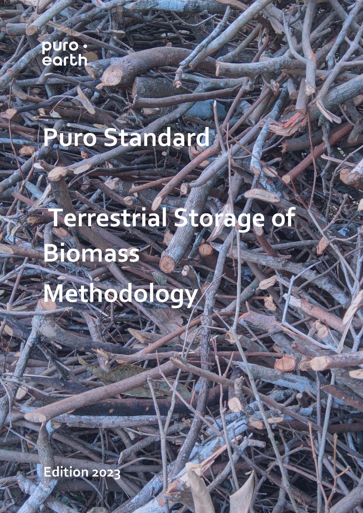 Terrestrial Storage of Biomass Methodology front page